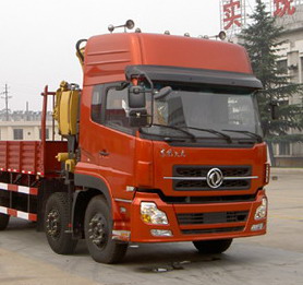 东风牌DFZ5203JSQA型随车起重运输车