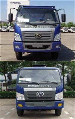 福田牌BJ5122JSQ-G1型随车起重运输车