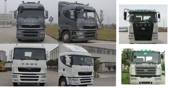 楚胜牌CSC5250GJBH12型混凝土搅拌运输车
