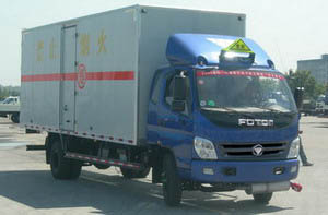 福田牌BJ5081XQY-S4型爆破器材运输车