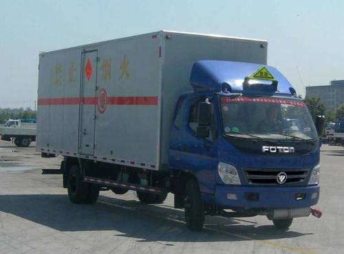 福田牌BJ5089XQY-1型爆破器材运输车