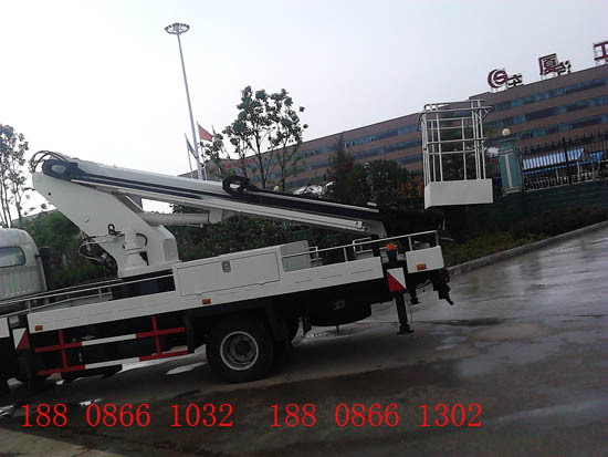 东风多利卡新型高空作业车