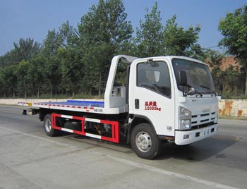 国四五十铃全落地清障车