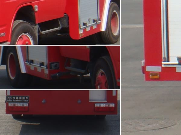 东风多利卡水罐消防车