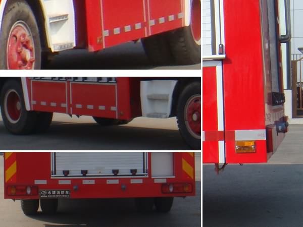 东风天锦水罐消防车