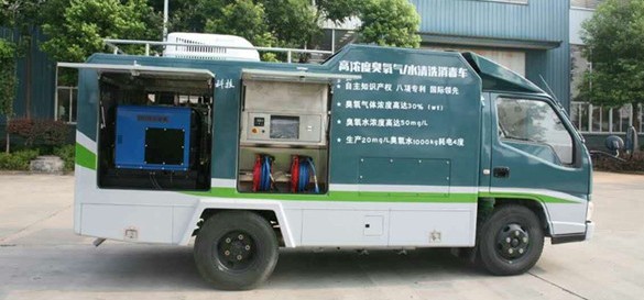 高浓度臭氧水车图片