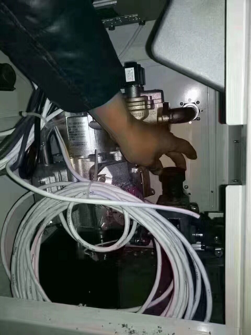 加油机流量变小