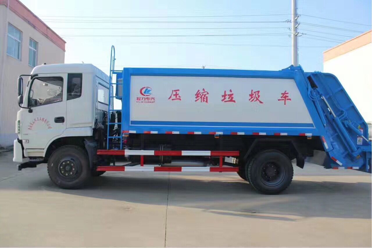 压缩垃圾车图片