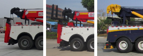 重汽豪沃前四后八拖吊分离重型清障车