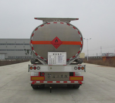 三桥铝合金半挂油罐车