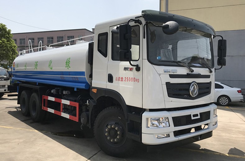 东风T5后双桥洒水车