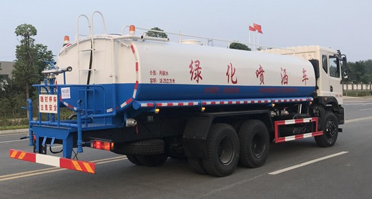东风T5后双桥20吨洒水车