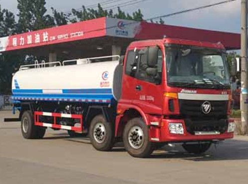 福田欧曼小三轴20吨洒水车