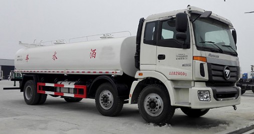 福田欧曼小三轴20吨洒水车