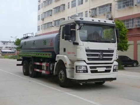 陕汽德龙后双桥20吨洒水车