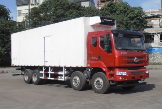 东风柳汽乘龙前四后八冷藏车
