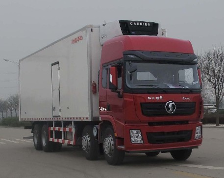 陕汽德龙9.6米前四后八冷藏车