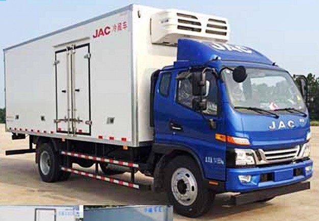 国五江淮骏铃一排半6.2米冷藏车