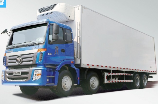 福田欧曼ETX前四后八9.6米冷藏车