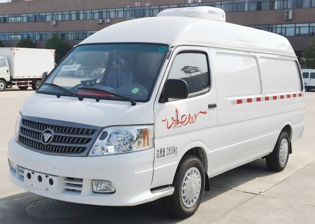 国五福田风景面包冷藏车