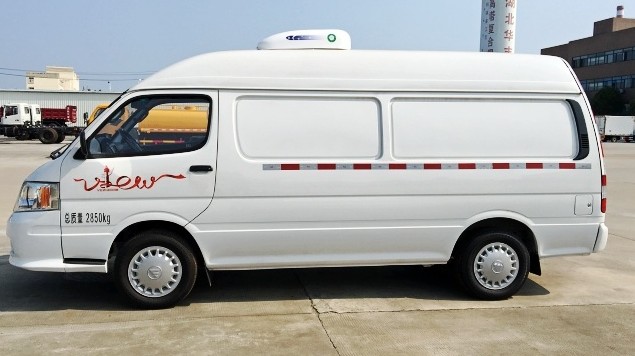 国五福田风景面包冷藏车