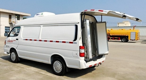 国五福田风景面包冷藏车