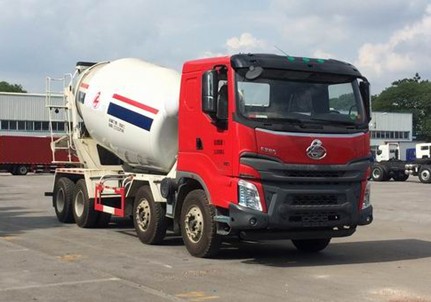 柳汽乘龙前四后八搅拌车