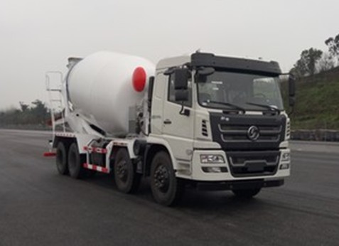 陕汽轩德前四后八12方搅拌车