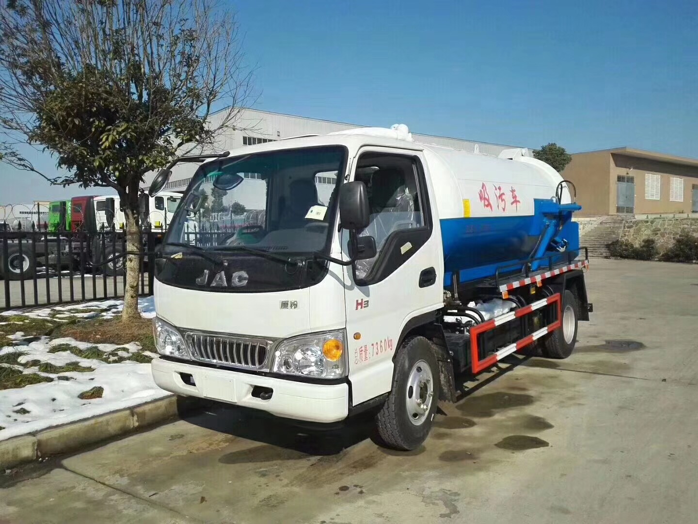 江淮康铃5方吸污车