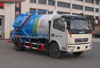 东风福瑞卡8方吸污车