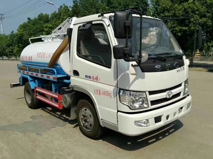 时风蓝牌3方吸粪车