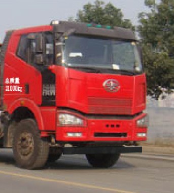解放J6P前四后八平板运输车