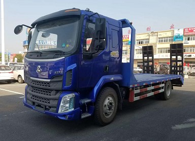 东风柳汽乘龙单桥平板运输车
