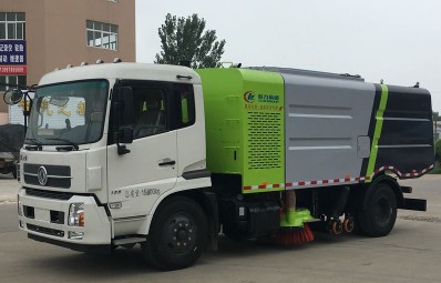 东风天锦扫路车
