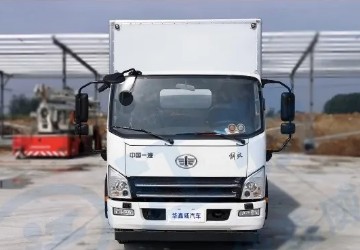 国五解放易燃气体厢式运输车