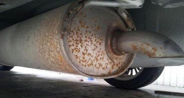油罐车排气管图片