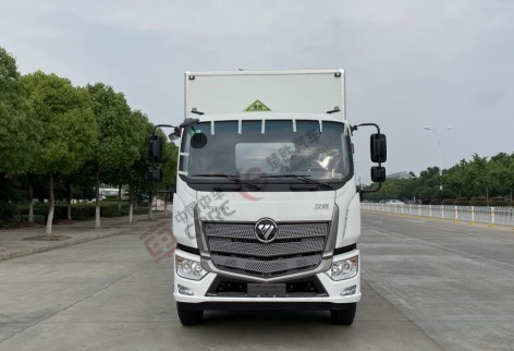 楚胜牌福田欧马可S5九类危险品废物运输车