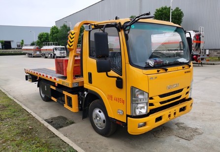国六庆铃五十铃蓝牌清障车