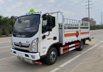 国六福田奥铃4.1米蓝牌气瓶运输车_湖北楚胜汽车