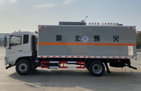 国六东风天锦二类毒性气体厢式运输车_湖北楚胜汽车