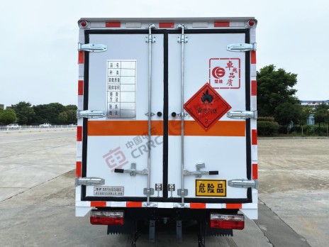 国六东风途逸汽油版2.7米/3米易燃气体厢式运输车_湖北楚胜汽车