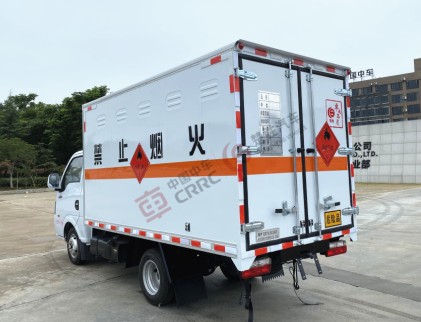 国六东风途逸汽油版2.7米/3米易燃气体厢式运输车_湖北楚胜汽车
