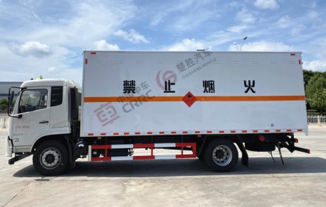 国六东风天锦6.2米/6.6米/6.8米易燃气体厢式运输车_湖北楚胜汽车