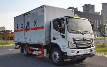 国六福田欧航/欧马可危险品厢式车