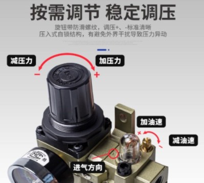 百灵二联三联件油水分离器 百灵二联三联件油水分离器