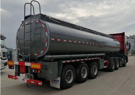 随州力神醒狮牌SLS9400GPG型普通液体运输半挂车