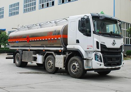 国六东风柳汽24.7方铝合金运油车