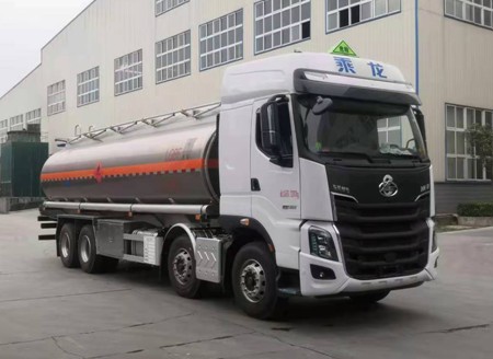 国六东风柳汽30.6方铝合金运油车