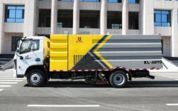 国六东风大多利卡中置吸尘车_凯力风牌KLF5120TXCE6型吸尘车
