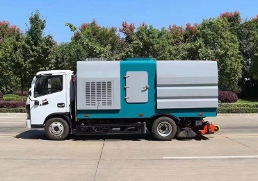 国六东风小多利卡后置吸尘车_凯力风牌KLF5071TXCE6型吸尘车